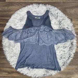 Gimmicks Cold Shoulder Shirt
